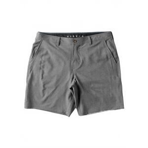 NEW VISSLA men's canyons hybrid 18.5" walkshort in dark grey